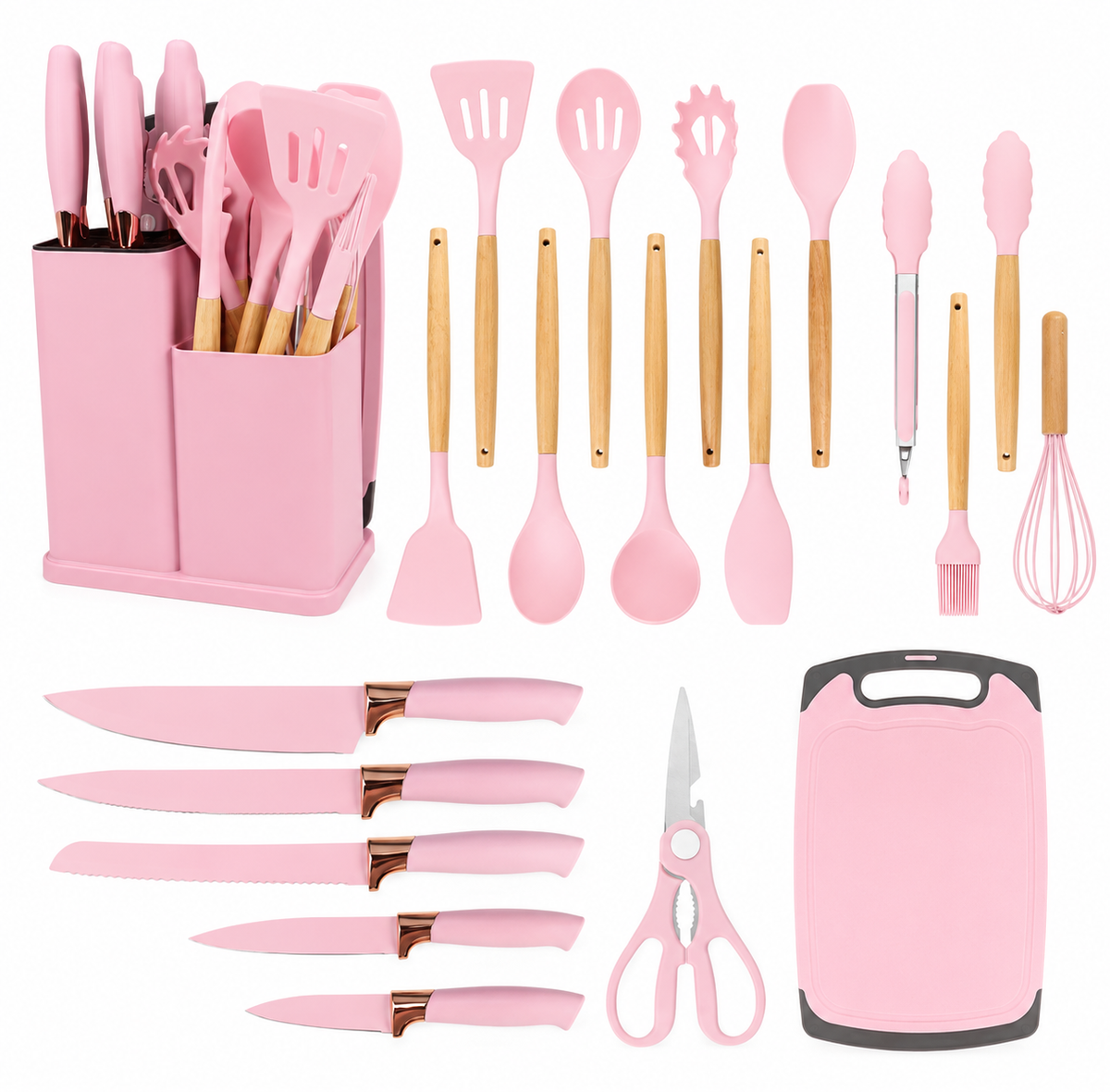 All-in-One Kitchenware Set - PINK