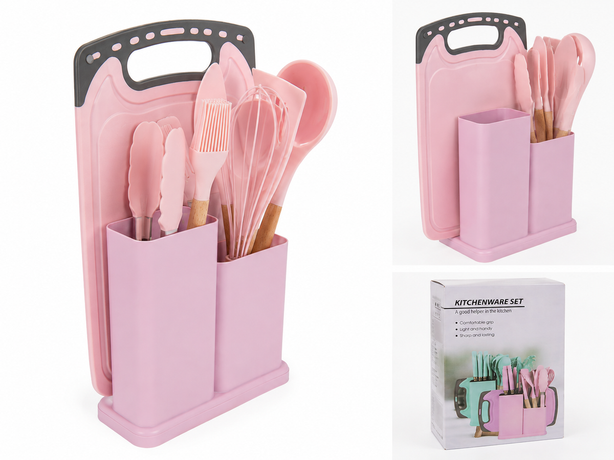All-in-One Kitchenware Set - PINK